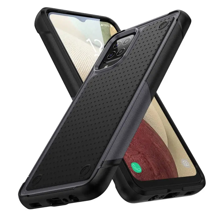 PC + TPU Shockproof Protective Phone Case For iPhone 11 Pro For Samsung Galaxy A12 Nacho For Samsung Galaxy A12
