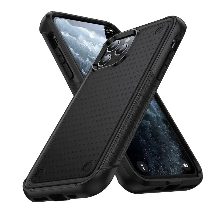 PC + TPU Shockproof Protective Phone Case For iPhone 11 Pro For Samsung Galaxy A12 Nacho For Samsung Galaxy A12