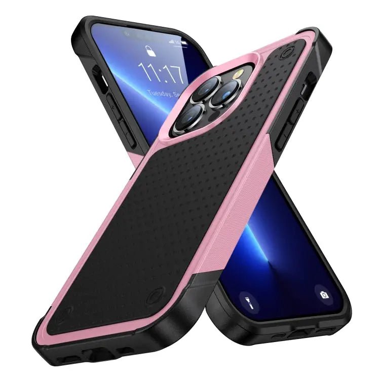 PC + TPU Shockproof Protective Phone Case For iPhone 12 Pro Max For iPhone 11 Pro Max - For iPhone 11 Pro Max / Pink