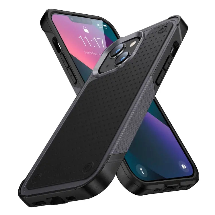 PC + TPU Shockproof Protective Phone Case For iPhone 13 Pro Max For iPhone 13 Pro For iPhone 13 - For iPhone 13 / Grey