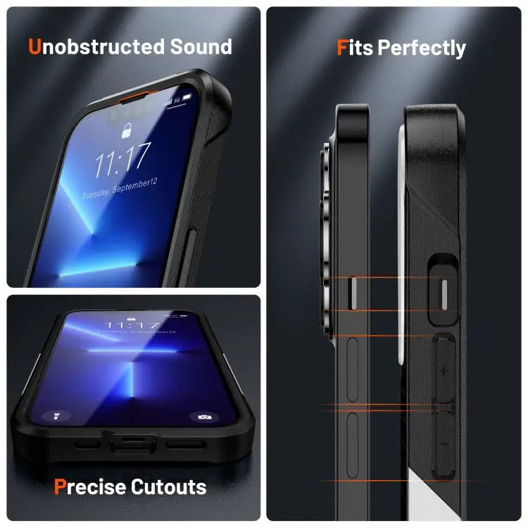 PC + TPU Shockproof Protective Phone Case For iPhone 13 Pro Max For iPhone 13 Pro For iPhone 13 - Apple Accessories