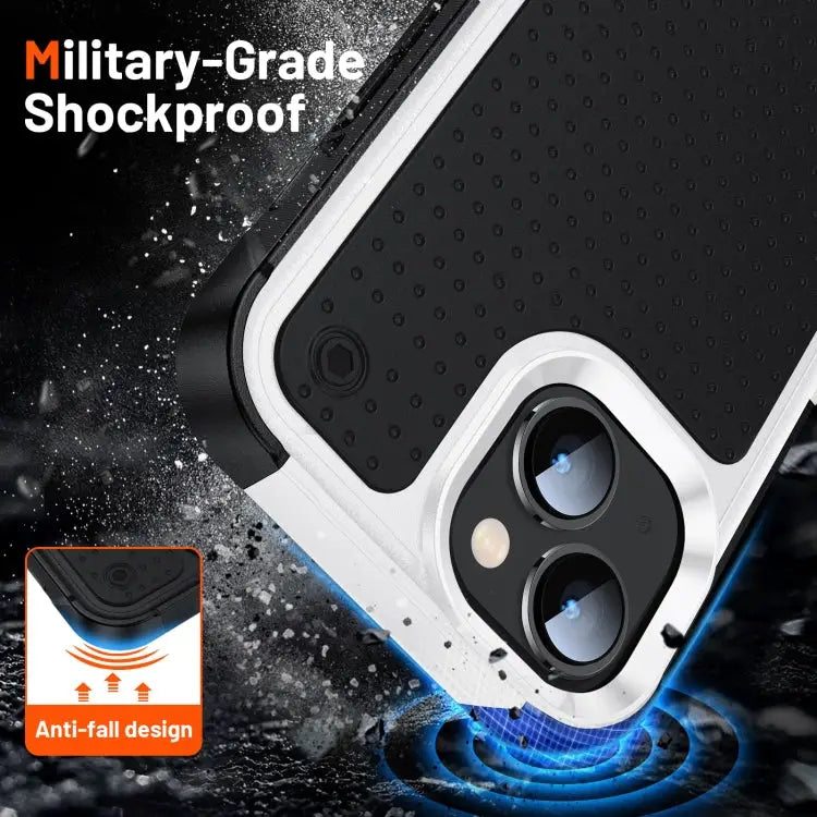 PC + TPU Shockproof Protective Phone Case For iPhone 14 - Apple Accessories