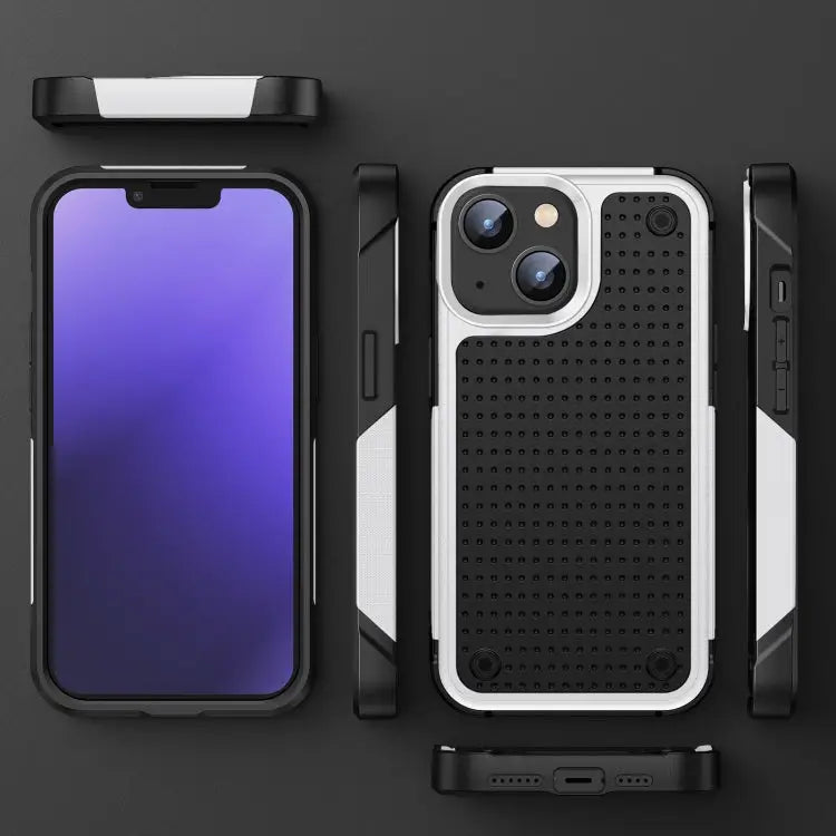 PC + TPU Shockproof Protective Phone Case For iPhone 14 - Apple Accessories