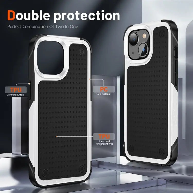 PC + TPU Shockproof Protective Phone Case For iPhone 14 - Apple Accessories
