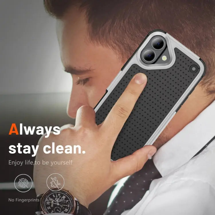 PC + TPU Shockproof Protective Phone Case For iPhone 16 - Apple Accessories