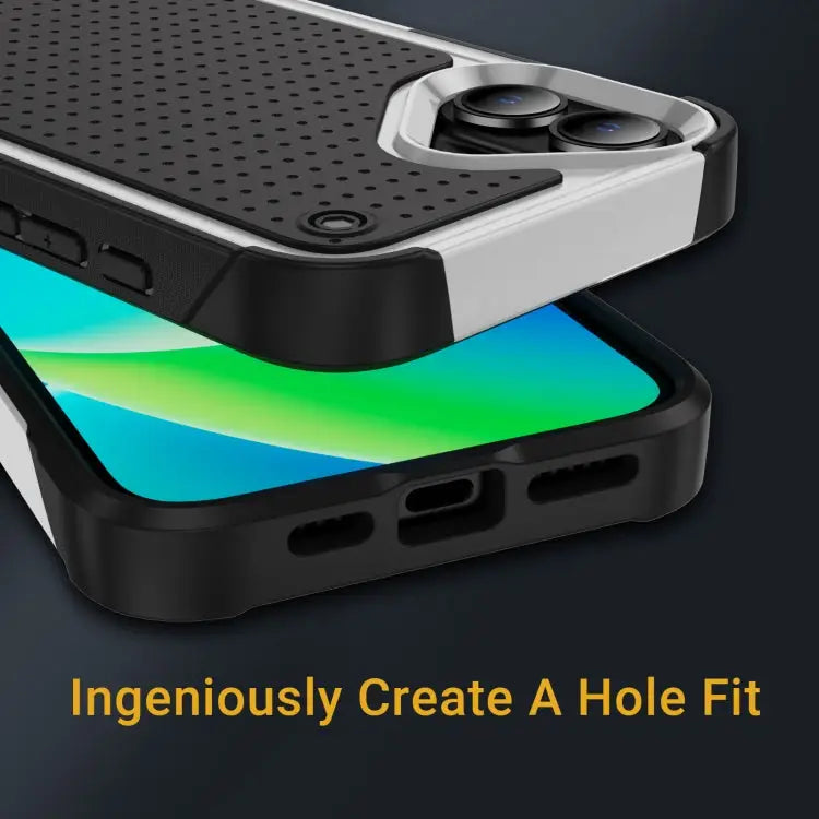 PC + TPU Shockproof Protective Phone Case For iPhone 16 - Apple Accessories