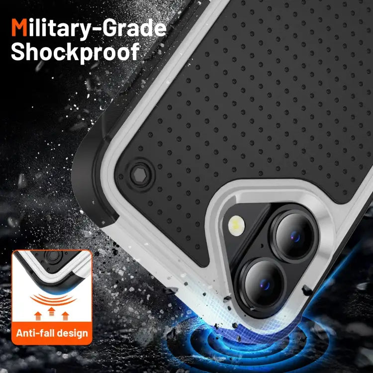 PC + TPU Shockproof Protective Phone Case For iPhone 16 - Apple Accessories