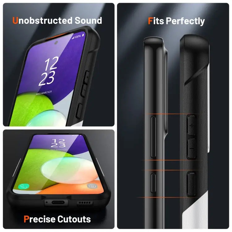 PC + TPU Shockproof Protective Phone Case For Samsung Galaxy A52 5G For Samsung Galaxy A53 5G For Samsung Galaxy F12