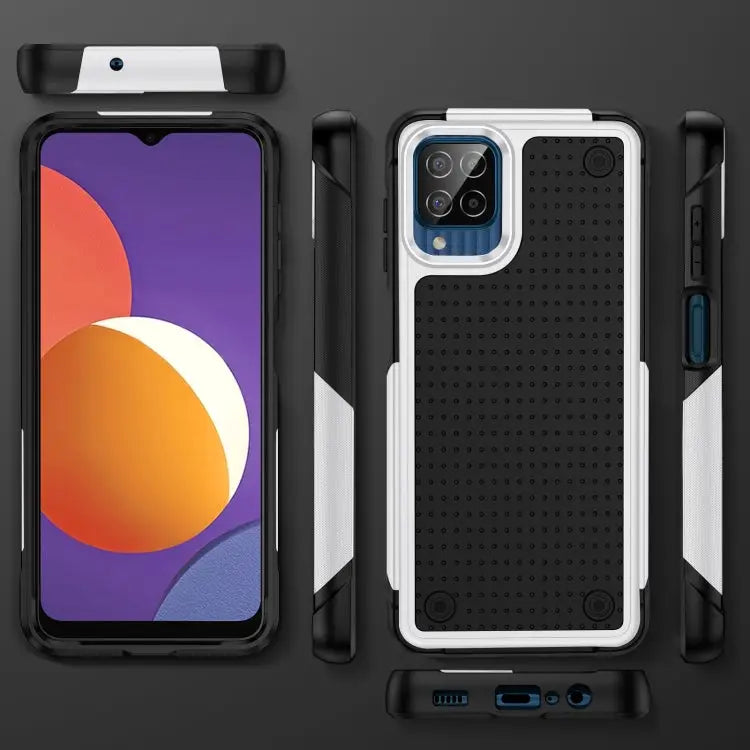 PC + TPU Shockproof Protective Phone Case For Samsung Galaxy M12 For Samsung Galaxy S21 FE 5G For Samsung Galaxy S21 5G