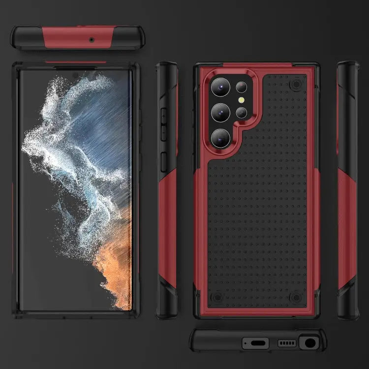PC + TPU Shockproof Protective Phone Case For Samsung Galaxy S22 Ultra 5G For Samsung Galaxy S22 5G For Samsung Galaxy