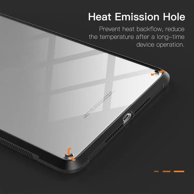 PC + TPU Transparent Shockproof Tablet Case For iPad mini 2019 For iPad 10.2 inch 2021 / 2019 - Apple Accessories