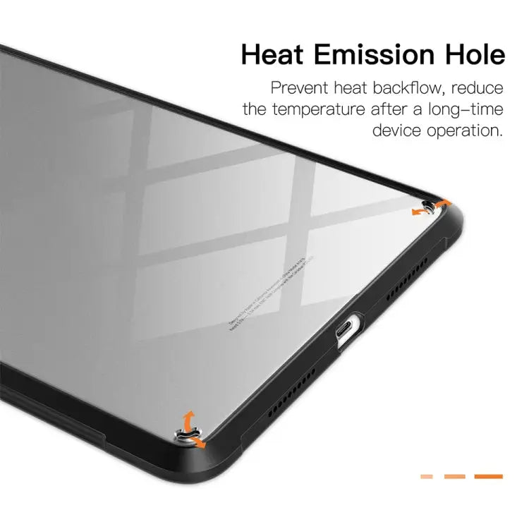 PC + TPU Transparent Shockproof Tablet Case For iPad mini 2024 / mini 6 For iPad 9.7 inch 2017 / 2018 For iPad Air 2020