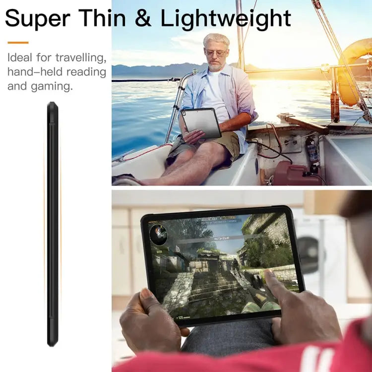 PC + TPU Transparent Shockproof Tablet Case For iPad mini 2024 / mini 6 For iPad 9.7 inch 2017 / 2018 For iPad Air 2020