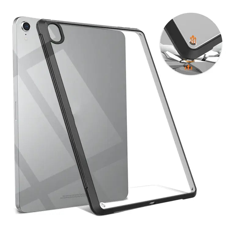 PC + TPU Transparent Shockproof Tablet Case For iPad mini 2024 / mini 6 For iPad 9.7 inch 2017 / 2018 For iPad Air 2020