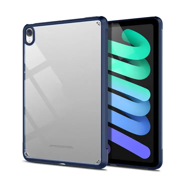 PC + TPU Transparent Shockproof Tablet Case For iPad mini 2024 / mini 6 For iPad 9.7 inch 2017 / 2018 For iPad Air 2020