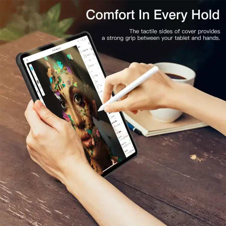 PC + TPU Transparent Shockproof Tablet Case For iPad Pro 12.9 inch 2020 - For iPad Pro 12.9 inch 2020 - Apple