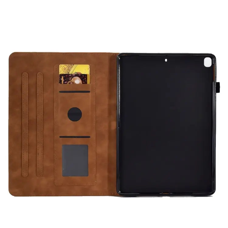 Peony Butterfly Embossed Leather Smart Tablet Case For iPad 10.2 2020/2019 / Air 10.5 2019 For iPad 2025 / 2022