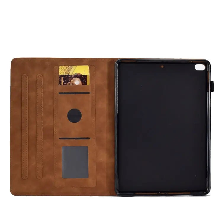 Peony Butterfly Embossed Leather Smart Tablet Case For iPad mini 5 / 4 / 3 / 2 / 1 For iPad Pro 11 2020/2018 / Air 10.9