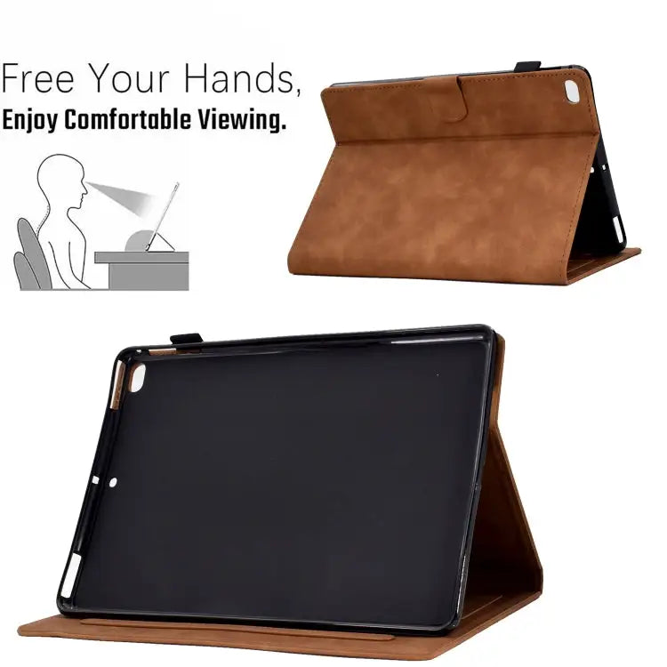 Peony Butterfly Embossed Leather Smart Tablet Case For iPad mini 5 / 4 / 3 / 2 / 1 For iPad Pro 11 2020/2018 / Air 10.9