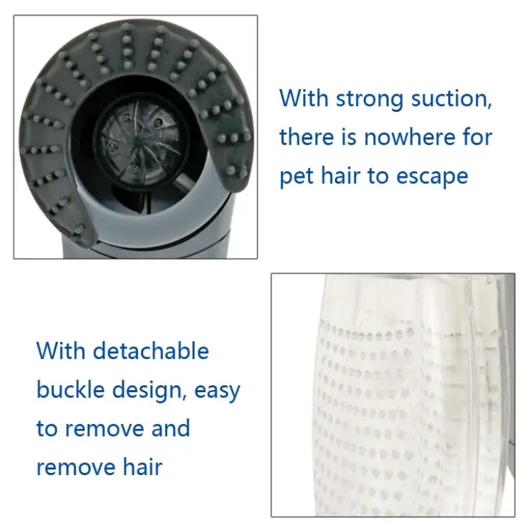 Pet Hair Suction Device Electric Massage Cleaning Vacuum Cleaner Pet Hair Sticking Device Massage Cleaning Vacuum