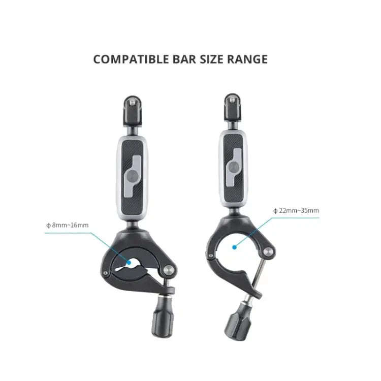 PGYTECH Action Camera Handlebar Mount For Insta360 ONE / ONE R / OSMO Action / GoPro Handlebar Mount - Handlebar Mount