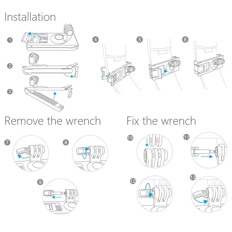 PGYTECH P-18C-019 Strap Fixed Holder for DJI Osmo Pocket / Action P-18C-019 - P-18C-019