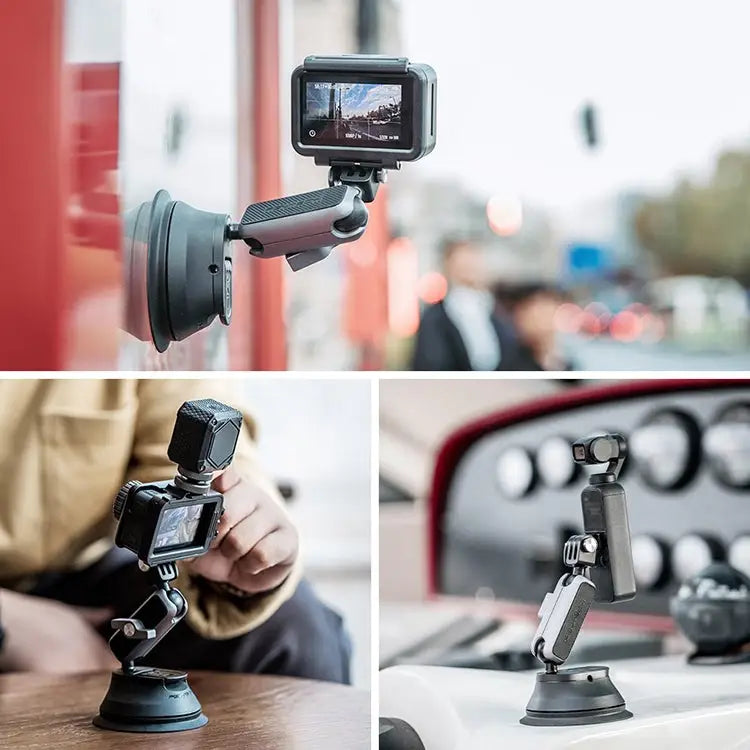 PGYTECH P-GM-132 Action Camera Suction Cup Phone Holder for DJI Osmo Action & GoPro 8/7 P-GM-132 - P-GM-132