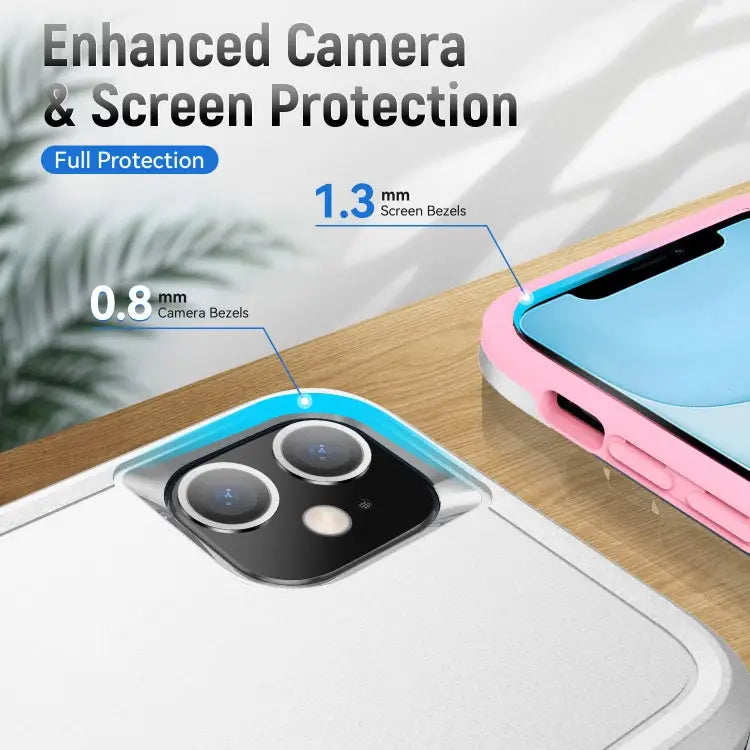 Pioneer Armor Heavy Duty PC + TPU Shockproof Case For iPhone 12 mini For iPhone 12 / 12 Pro For iPhone 12 Pro Max