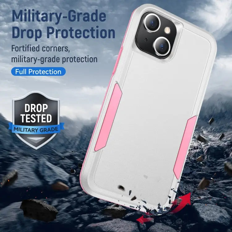 Pioneer Armor Heavy Duty PC + TPU Shockproof Case For iPhone 13 mini For iPhone 13 For iPhone 13 Pro For iPhone 13 Pro