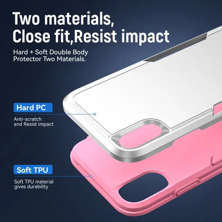 Pioneer Armor Heavy Duty PC + TPU Shockproof Case For iPhone XS Max - Apple Accessories