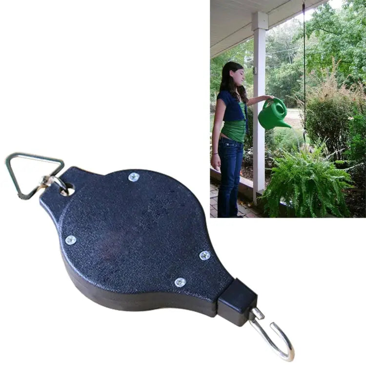 Plant Pulley Adjustable Heavy Duty Hanging Hooks Plant Hangers for Hanging Planters Pulley Hanging Hooks - Pulley