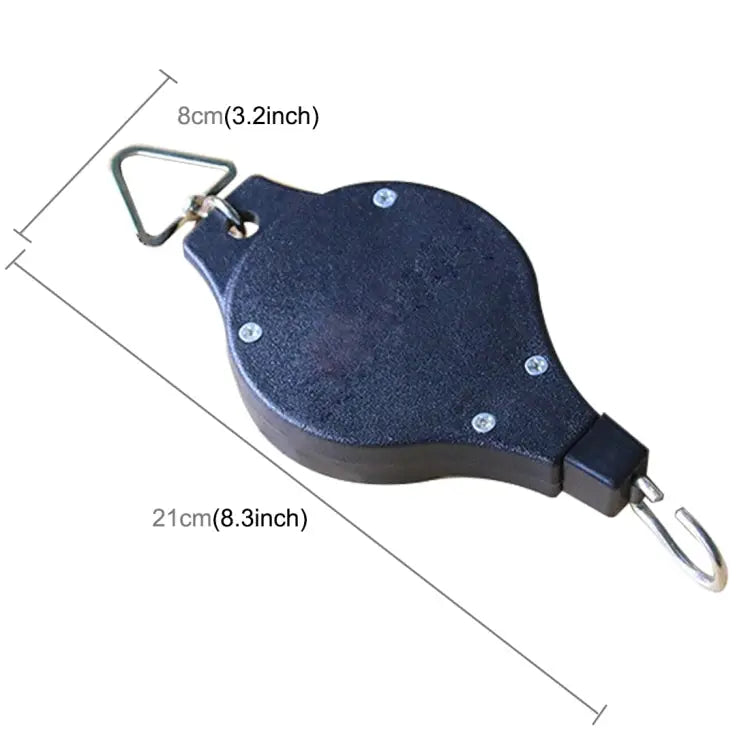 Plant Pulley Adjustable Heavy Duty Hanging Hooks Plant Hangers for Hanging Planters Pulley Hanging Hooks - Pulley