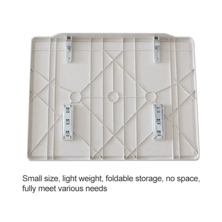 Plastic Pad Steel Tube Bracket Liftable Foldable Portable Multi-purpose Laptop Table Adjustable Height: 52-72cm