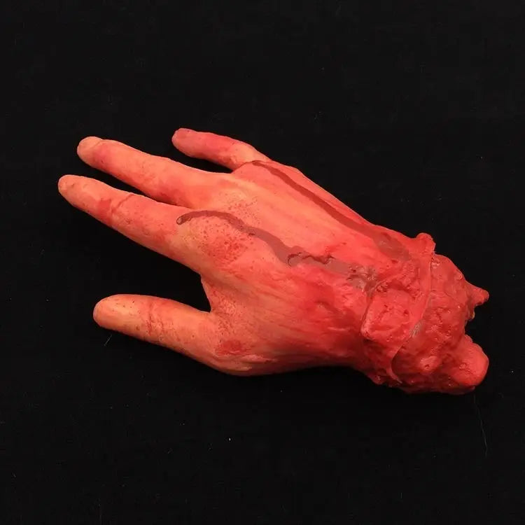 Popular Scary Halloween Prop Bloody Four Finger Fake Hand Four Finger - Four Finger