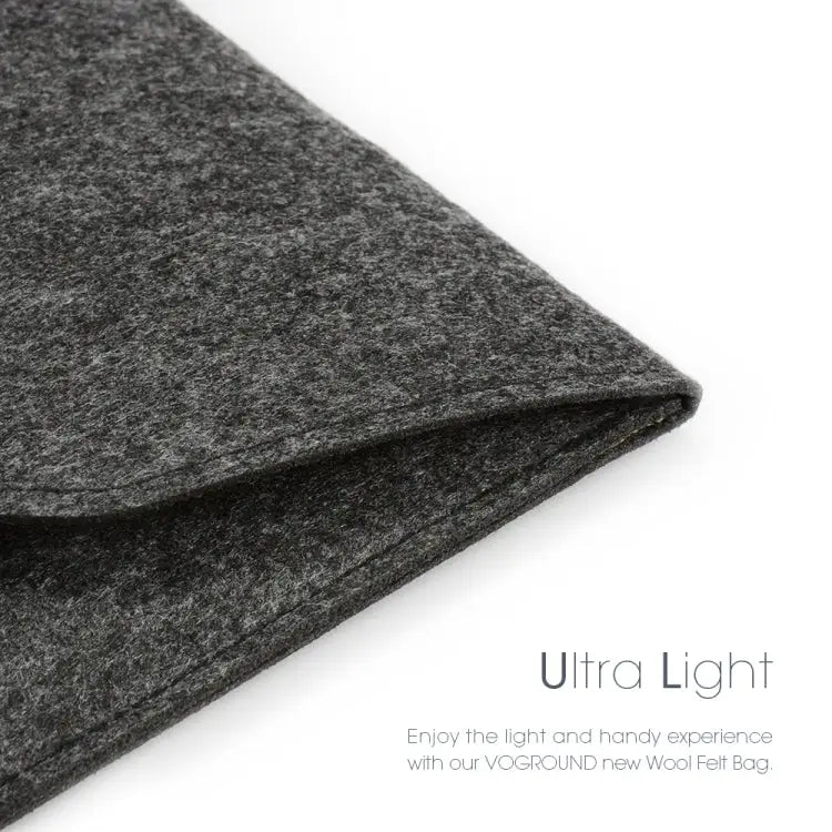 Portable Air Permeable Felt Sleeve Bag for MacBook Laptop with Power Storage Bag 12 inch 13 inch 15 inch 11 inch