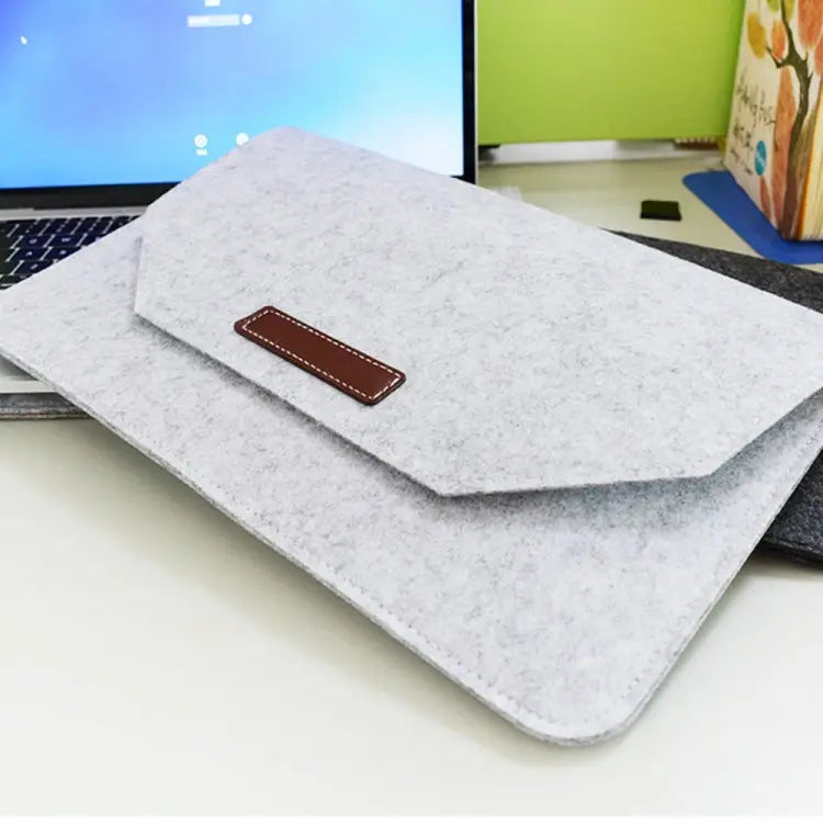 Portable Air Permeable Felt Sleeve Bag for MacBook Laptop with Power Storage Bag 12 inch 13 inch 15 inch 11 inch