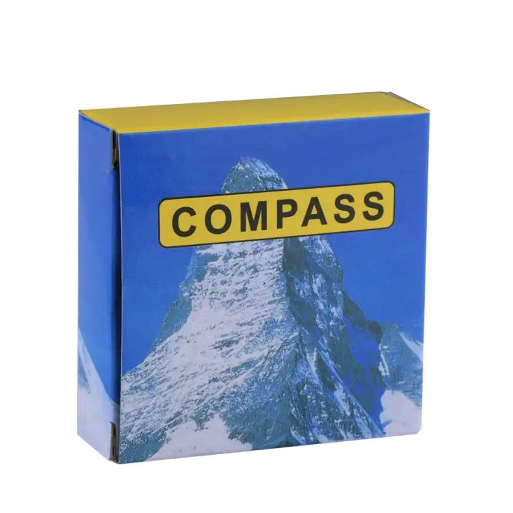 Portable Brass Pocket Camping Hiking Golden Luminous Display Compass Navigation Outdoor Activities Pointing Guide G50
