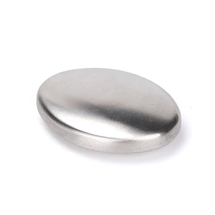 Portable Cleaning Stainless Steel Oval Hand Soap Eliminating Odour Remover Random Style Delivery Oval - Oval