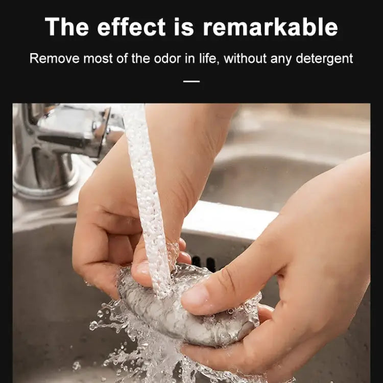 Portable Cleaning Stainless Steel Oval Hand Soap Eliminating Odour Remover Random Style Delivery Oval - Oval