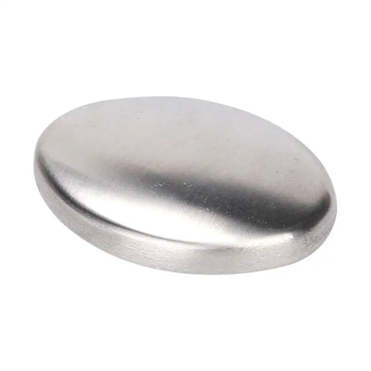 Portable Cleaning Stainless Steel Oval Hand Soap Eliminating Odour Remover Random Style Delivery Oval - Oval