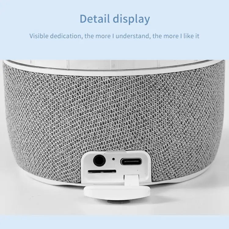 Portable Colorful Atmosphere Light Jellyfish Rhythmic Bluetooth Speaker K19 - K19 - Apple Accessories