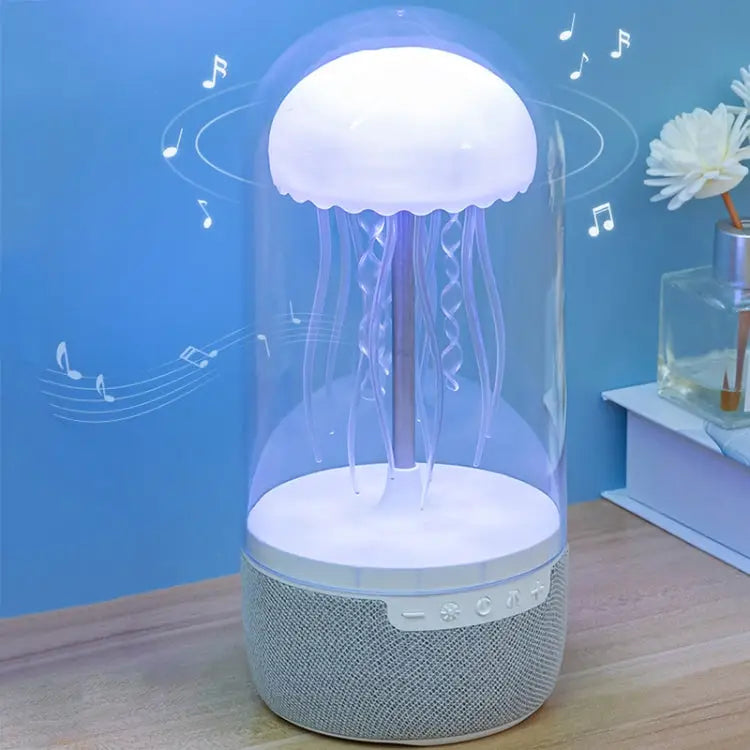 Portable Colorful Atmosphere Light Jellyfish Rhythmic Bluetooth Speaker K19 - K19 - Apple Accessories