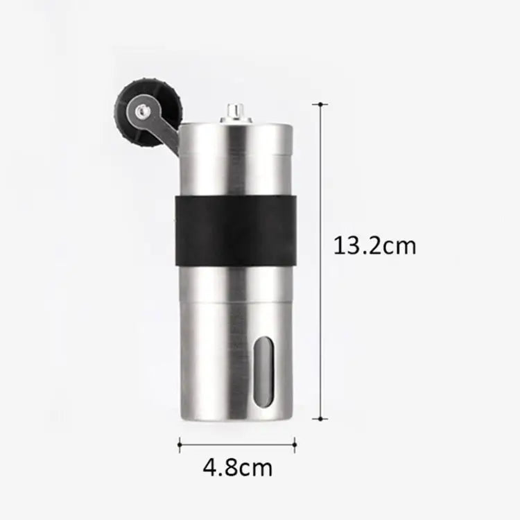 Portable Conical Burr Mill Manual Stainless Steel Hand Crank Coffee Bean Grinder Capacity: 30g Capacity: 30g
