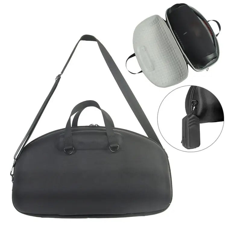 Portable EVA Case Storage Bag with Charger Box 413086 - 413086 / Black + Grey - Apple Accessories