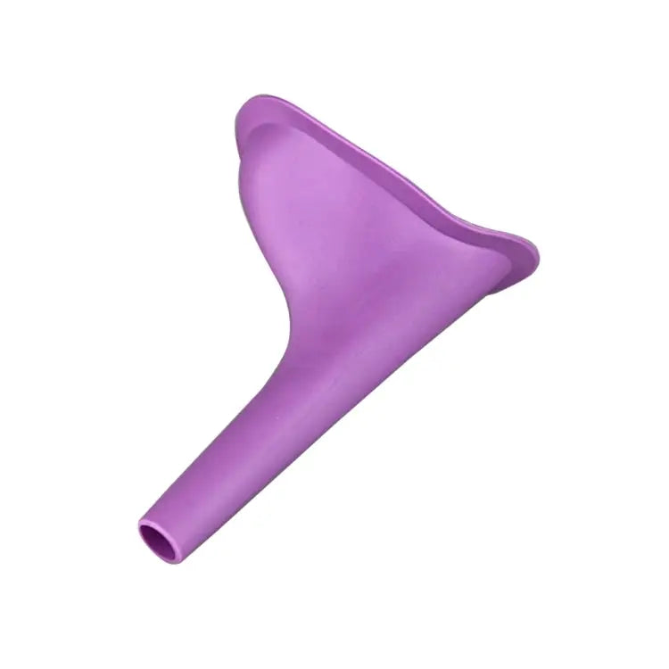 Portable Female Women Urinal Urination Toilet Silicone Urine Pee Device Funnel Camping Travel Random Color Delivery