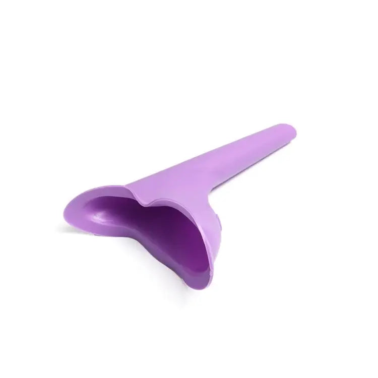 Portable Female Women Urinal Urination Toilet Silicone Urine Pee Device Funnel Camping Travel Random Color Delivery