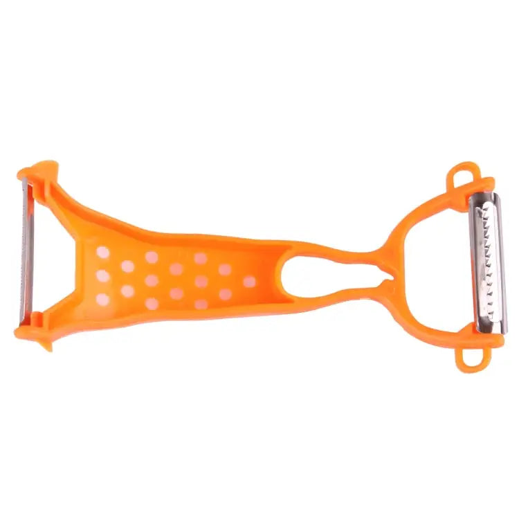 Portable Fruits and Vegetables Peeler Apple Cucumber Potato Skinner Vegetable Cutter(Orange) - Vegetable Cutter(Orange)