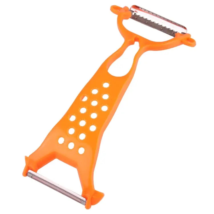 Portable Fruits and Vegetables Peeler Apple Cucumber Potato Skinner Vegetable Cutter(Orange) - Vegetable Cutter(Orange)