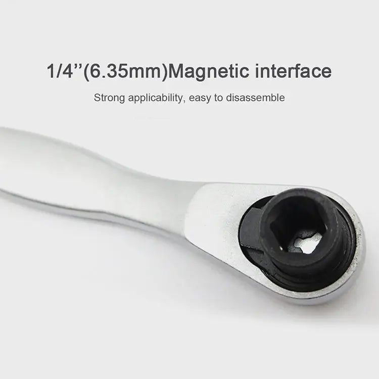 Portable Mini Single-Ended Torque Rachet Wrench Spanner Hand Repair Tools Single-Ended Wrench - Single-Ended Wrench