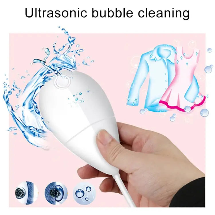 Portable Mini Ultrasonic Washing Machine Cleaner for Clothing / Vegetable / Fruit Water Drop Style - Water Drop Style